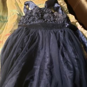 Blue girls dressy dress